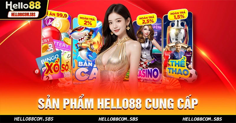 Những trò chơi mà link Hello88 cung cấp